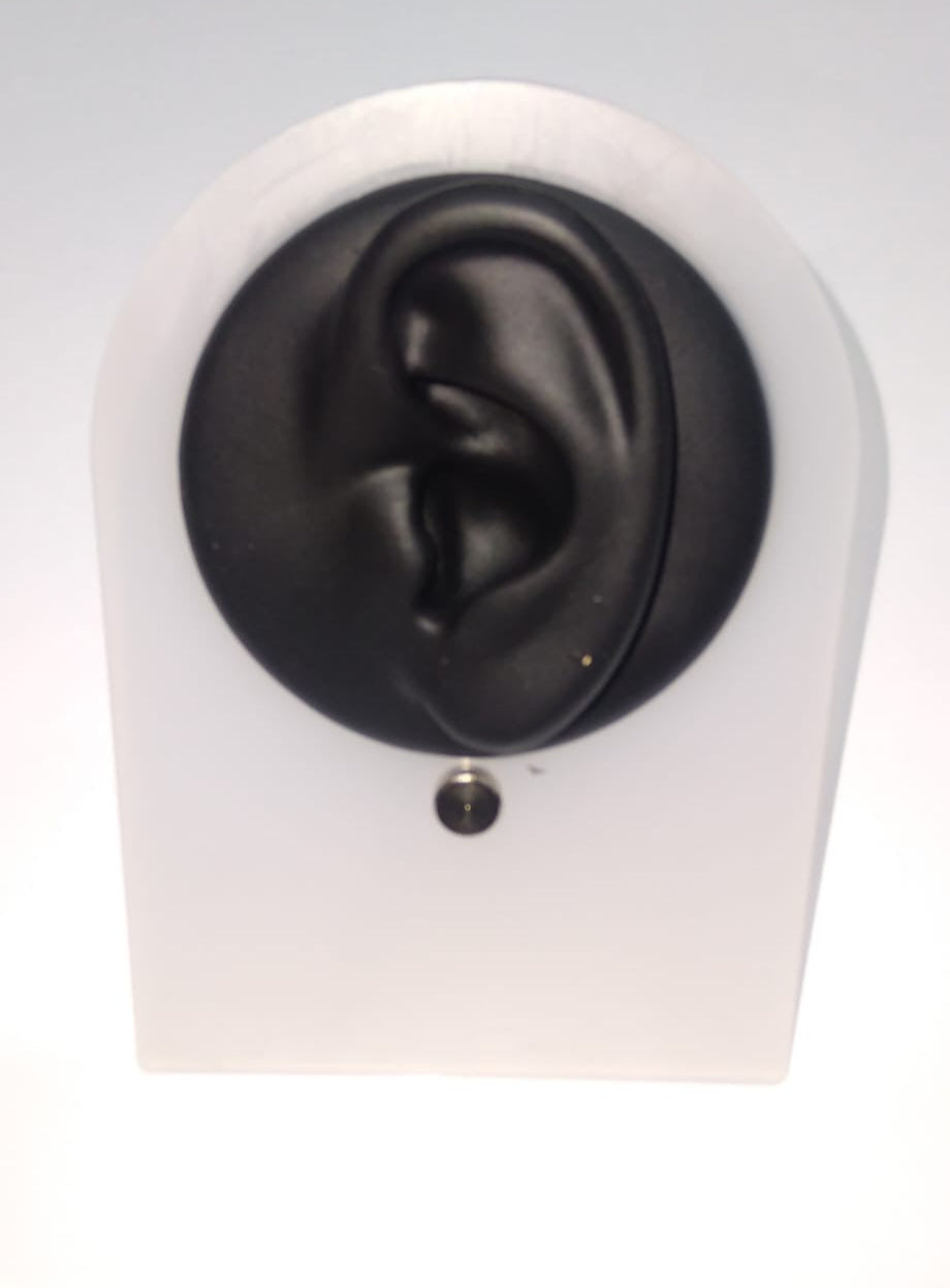 Mostruário de piercing em silicone