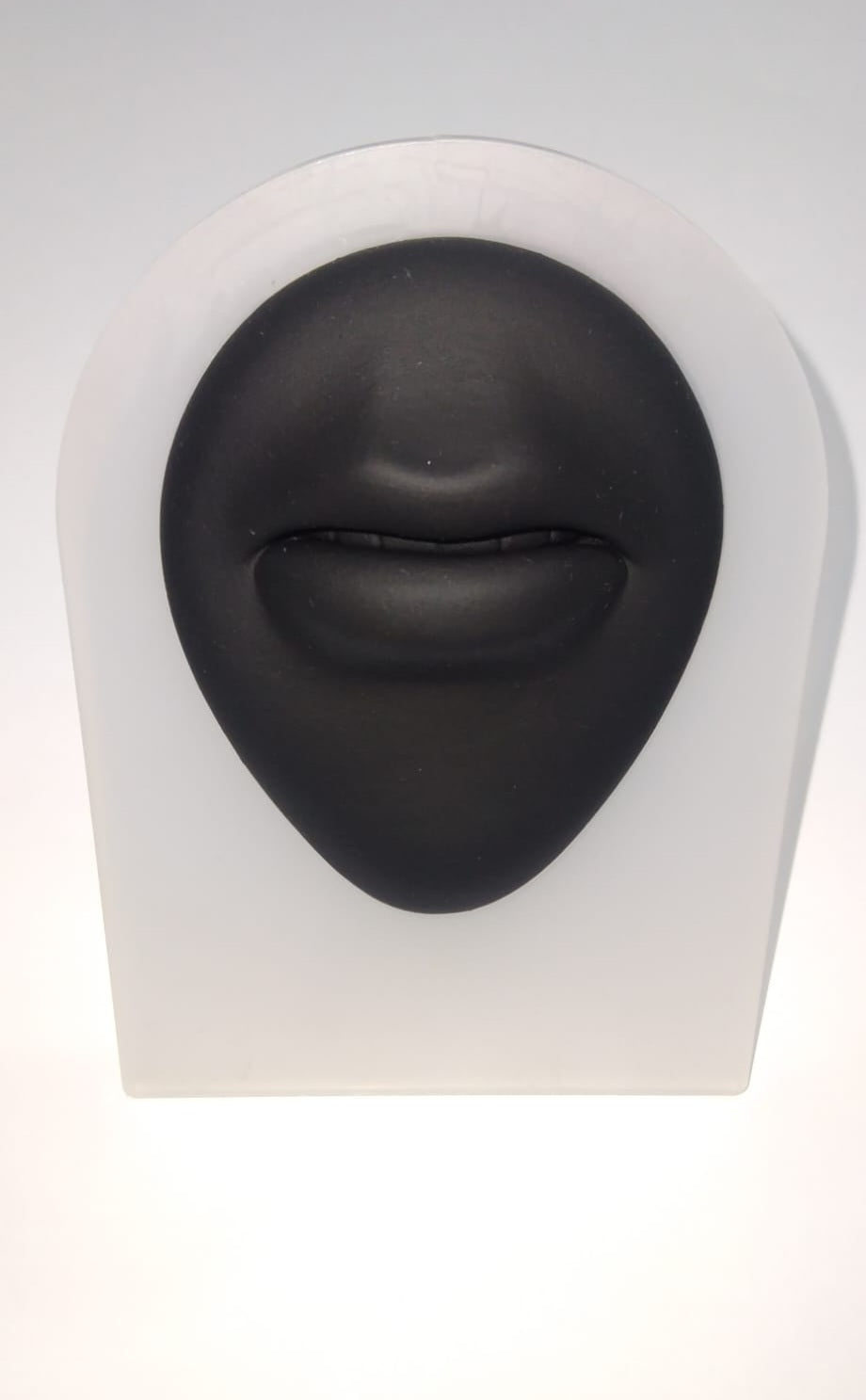 Mostruário de piercing em silicone
