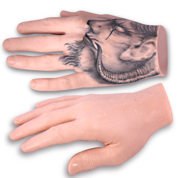 Mão Realista em Silicone