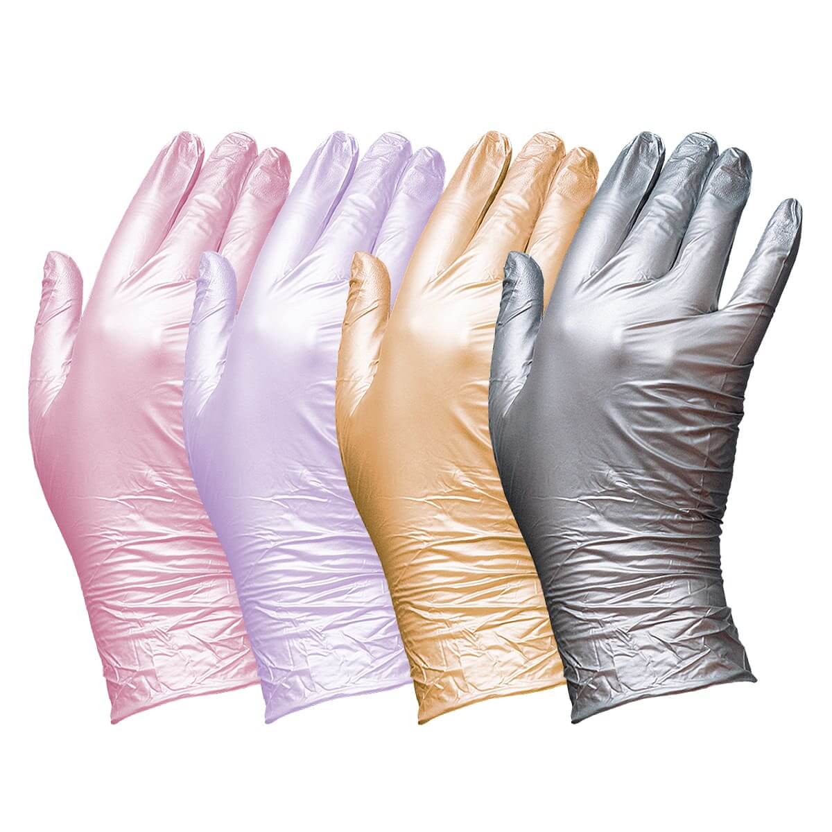 Luvas Nitrilo Fancy Metallic