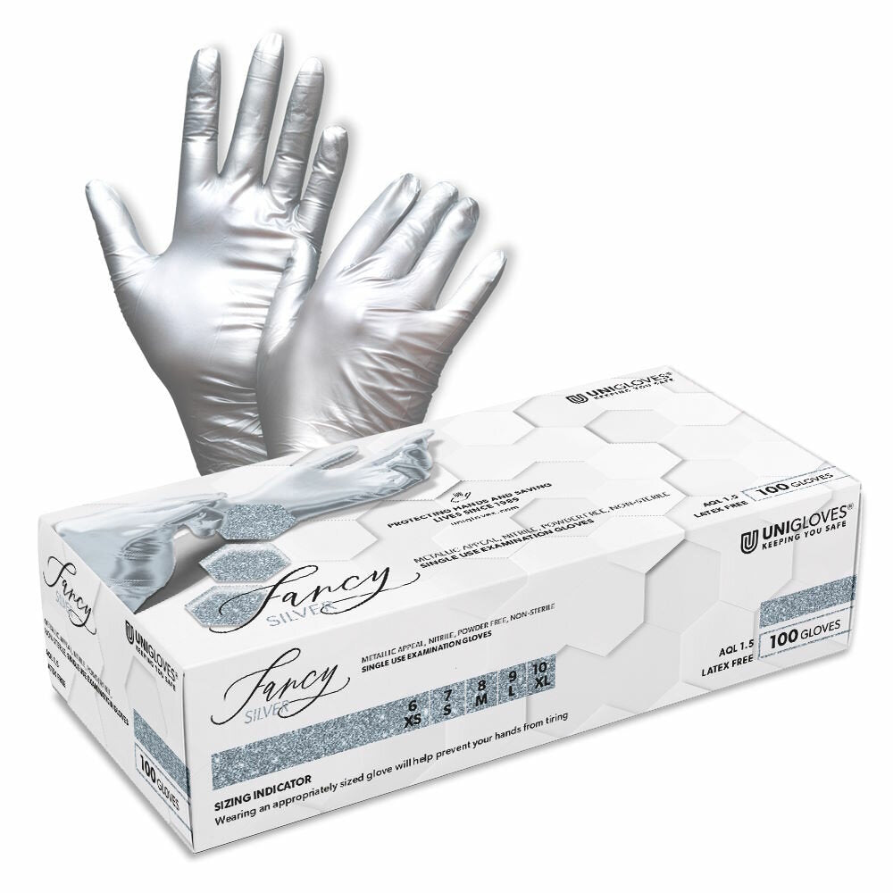 Luvas Nitrilo Fancy Metallic